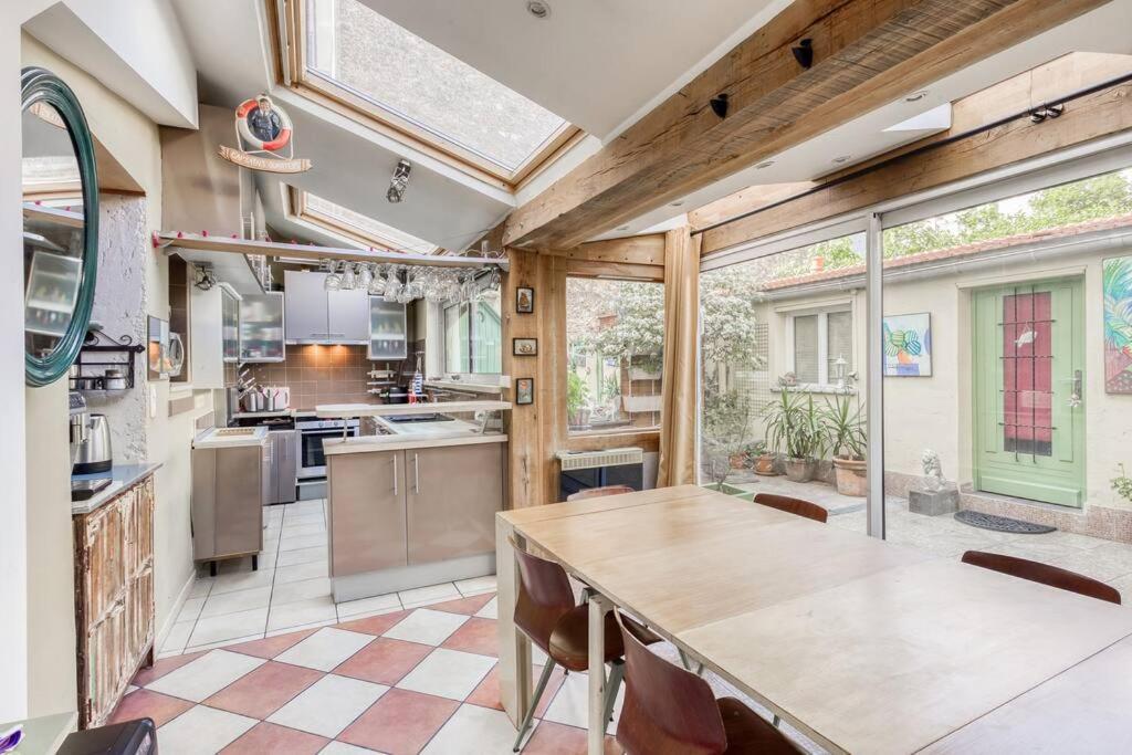 Appartement De Caractere Avec Jardinet Privatif A 1 Min Metro 1, Paris, Disneyland فَنسين المظهر الخارجي الصورة